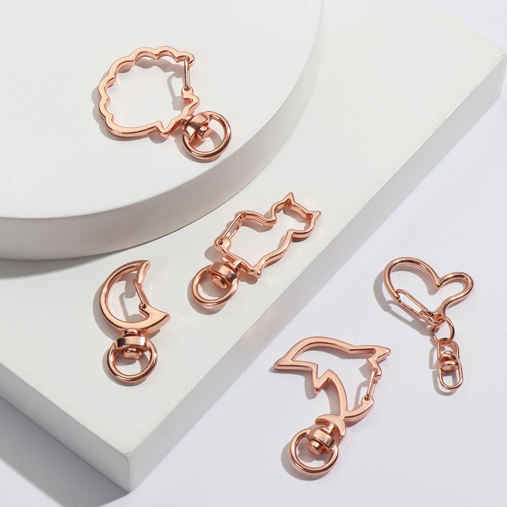 Set 5 Móc Khóa Làm Trang Sức DIY Hình Tôm Hùm Tiện Lợi