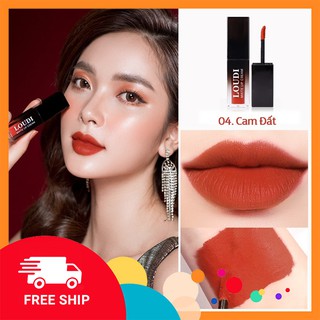 Son loudi màu cam đất mã 04