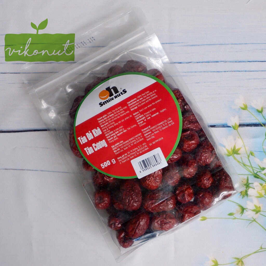 Táo đỏ khô Tân Cương