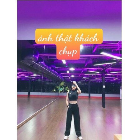 Quần Suông Chất Đũi 💖FREESHIP💖 Quần Ống Rộng Bó Eo Chun Sau Hách Dáng - SP26 | BigBuy360 - bigbuy360.vn