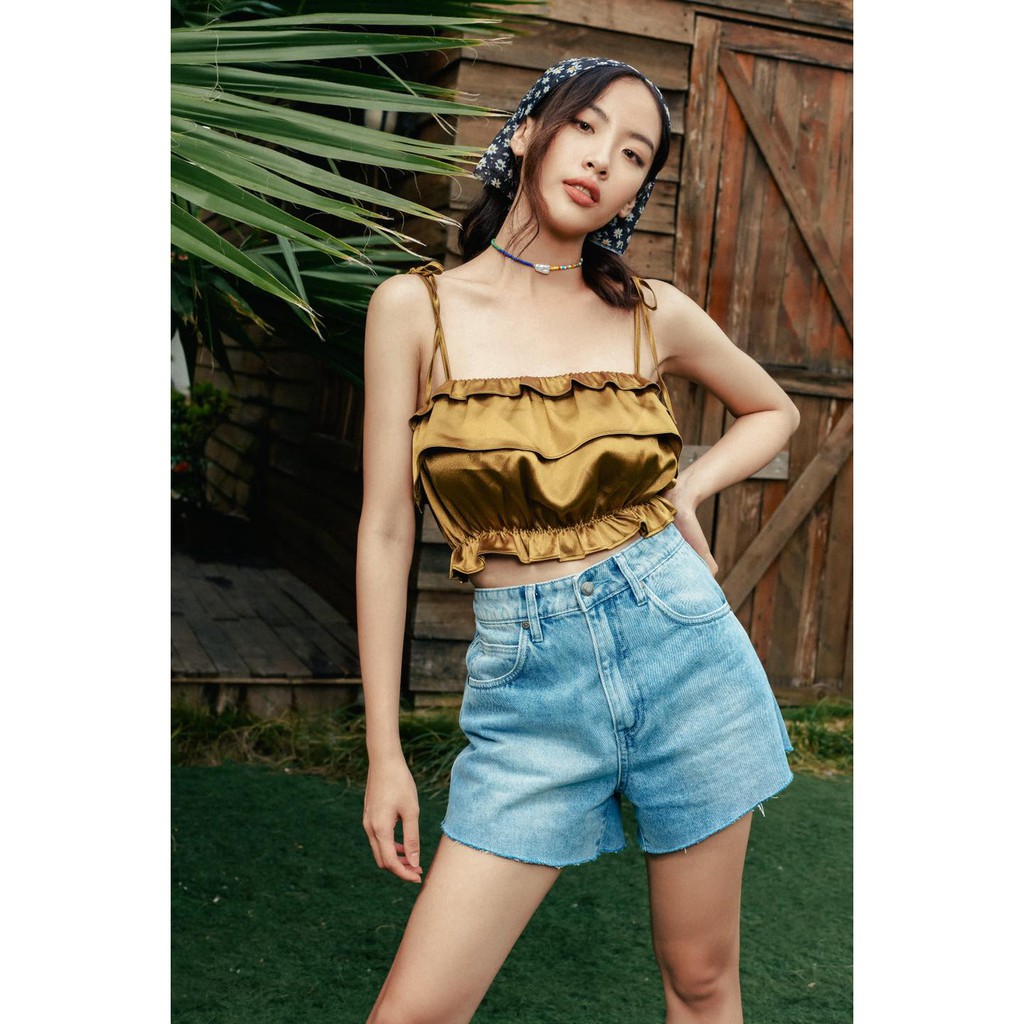 Quần jean shorts xanh nhạt JEAN SHORTS LIGHT BLUE | BigBuy360 - bigbuy360.vn