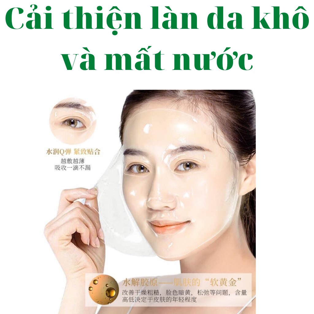 Mặt nạ thạch collagel BIOAQUA thủy tinh trong suốt mask nội địa trung dưỡng trắng sáng da giảm mụn | BigBuy360 - bigbuy360.vn