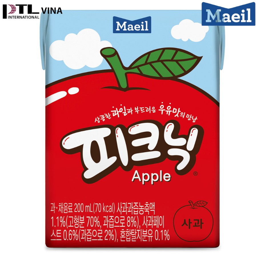 (MAEIL CHÍNH HÃNG) Nước Ép Picnic Nhập Khẩu Hàn Quốc - Maeil