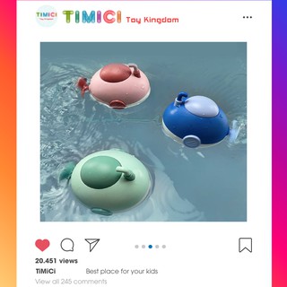 Đồ chơi nhà tắm chạy cót bơi lội cho bé