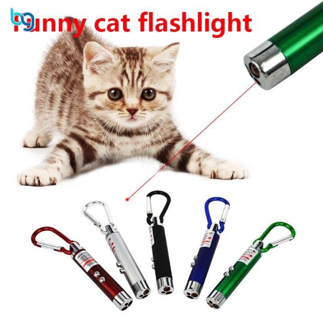 Móc khoá bút laser 3 chế độ chiếu sáng
