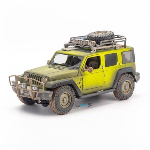 Mô hình xe Jeep Wrangler Rubicon, Willy 1:18