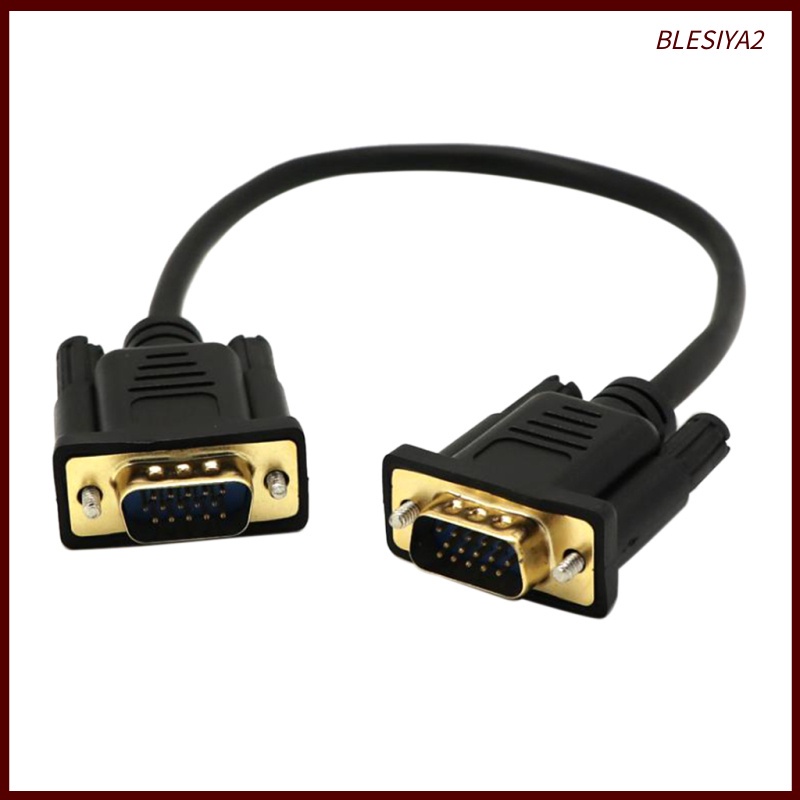Cáp VGA 2 15 Chấu Dài 30cm Nối Dài Cho Màn Hình