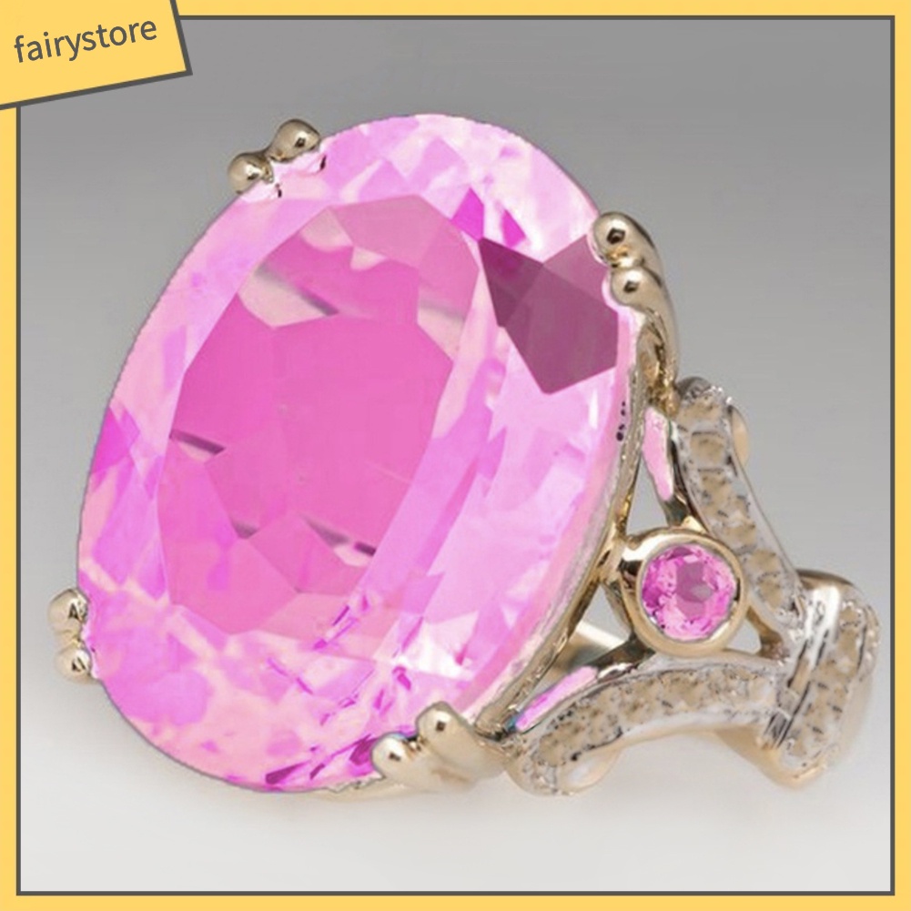 Nhẫn đính đá kiểu dáng sang trọng thanh lịch dành cho nữ