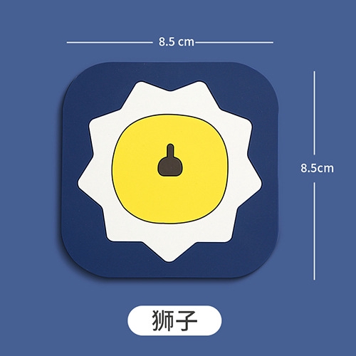 Miếng Lót Ly Chống Bỏng Hình Hoạt Hình Dễ Thương