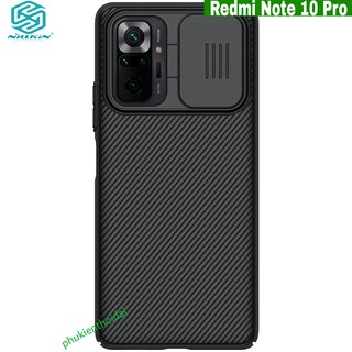 Ốp lưng Redmi Note 10 Pro 💝FREESHIP Từ 50k💝 hiệu Nillkin Che Camera nhựa mỏng cao cấp