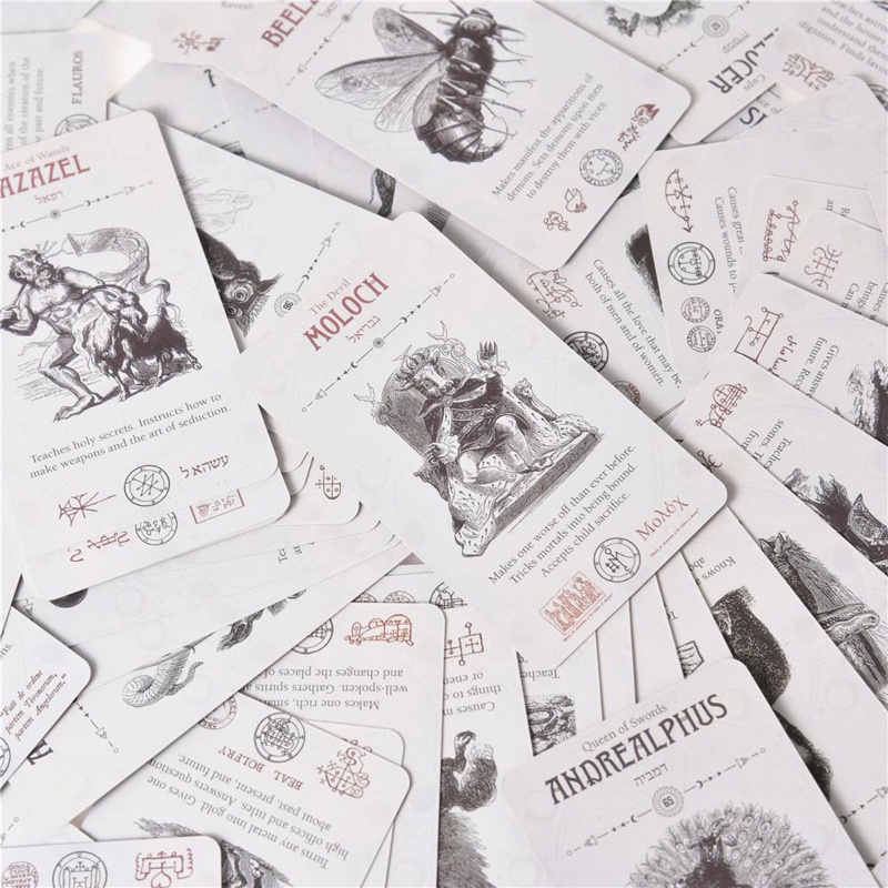 Set thẻ bài tarot Occult 78 lá hoàn toàn bằng tiếng Anh độc đáo