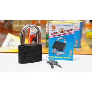 [Chính Hãng] Khoá treo gang Việt-Tiệp cao cấp, chống trộm, chống cắt| Mã SP: 1466/66