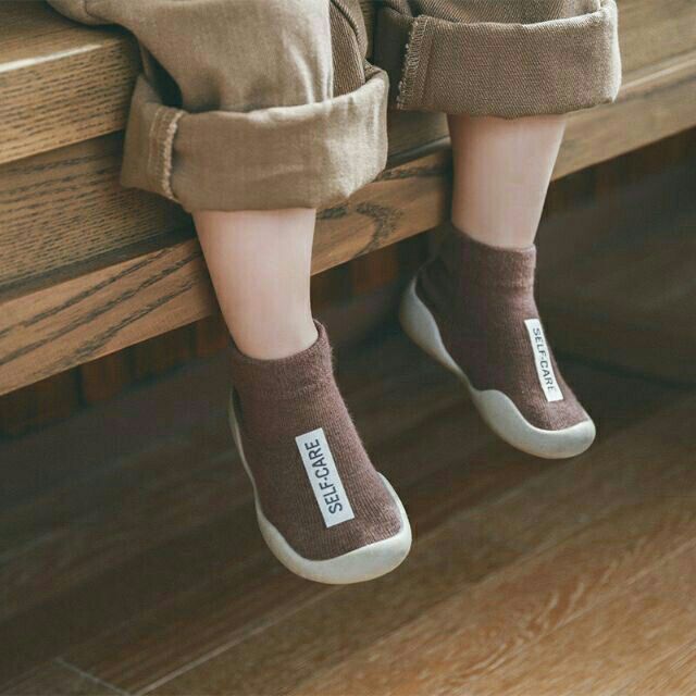 Giày bún cao cổ SELF - CARE cho bé êm mềm ấm áp thời trang hàng Quảng Châu