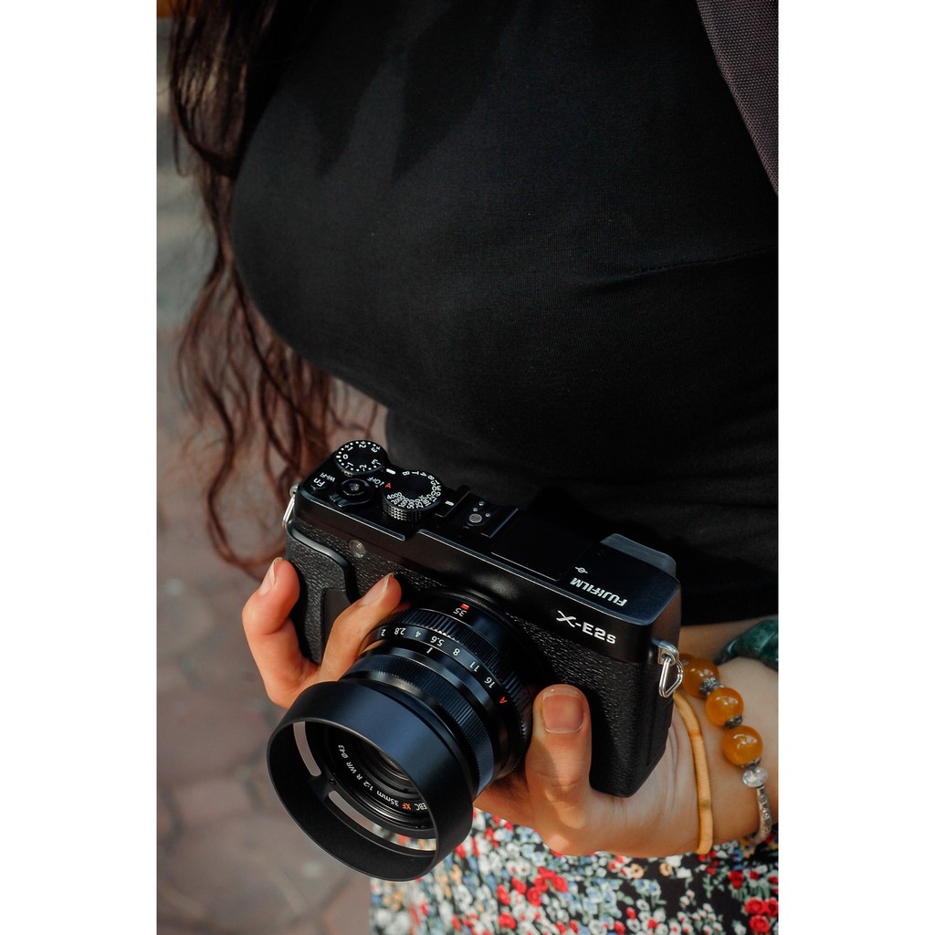 Loa Che Nắng Ống Kính - Hood JJC LH-JXF35C Dành Cho Ống Kính Fujifilm XF 35mm F2 và 23mm F2 - Chính Hãng JJC