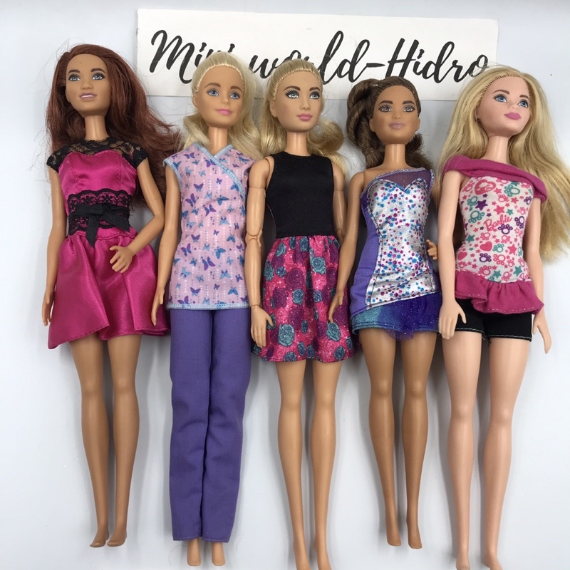 Búp bê Barbie thanh lý Fashionistas vintage cổ nghề nghiệp Mã S18