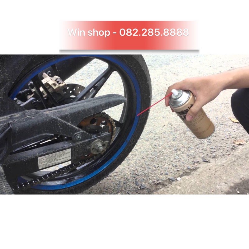 BỘ ĐÔI TẨY RỬA SÊN XÍCH TS-40 VÀ CỌ VỆ SINH SÊN 3D CHUYÊN DỤNG (450ml)