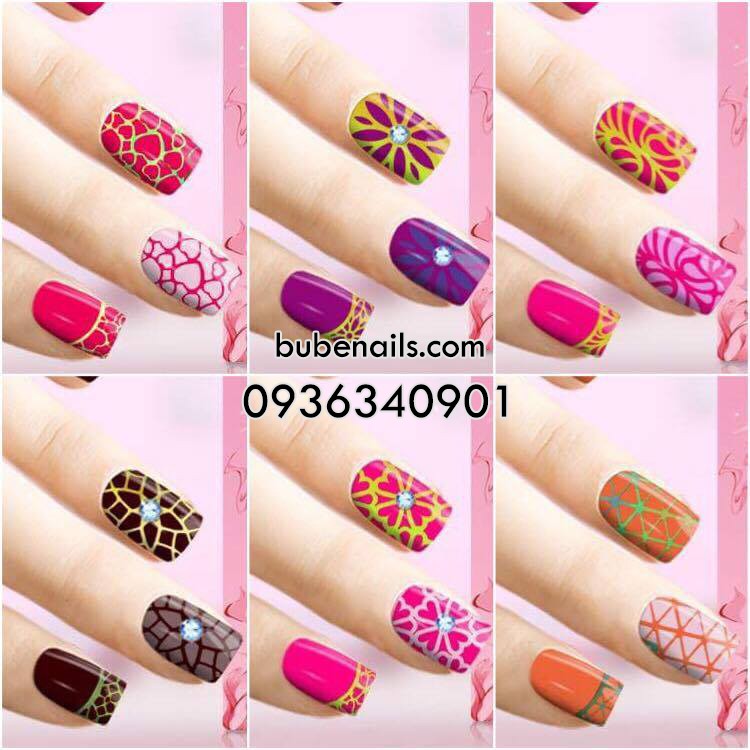 Giấy Hollow Nail trang trí tạo mẫu móng - SALE ĐỒ NAIL