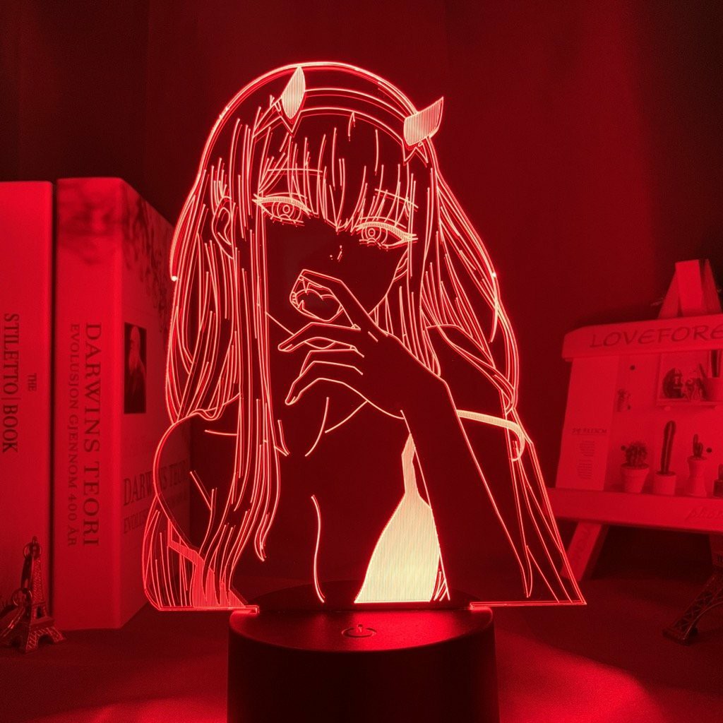 Đèn Led 3D Hình Anime Zero 002 Darling In The Franxx