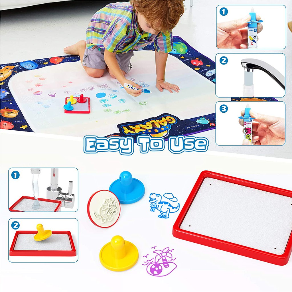 [Mã LIFETOYS1 giảm 30K đơn 99K] Jasonwell Thảm Vẽ Ma Thuật Cho Bé 120x90cm