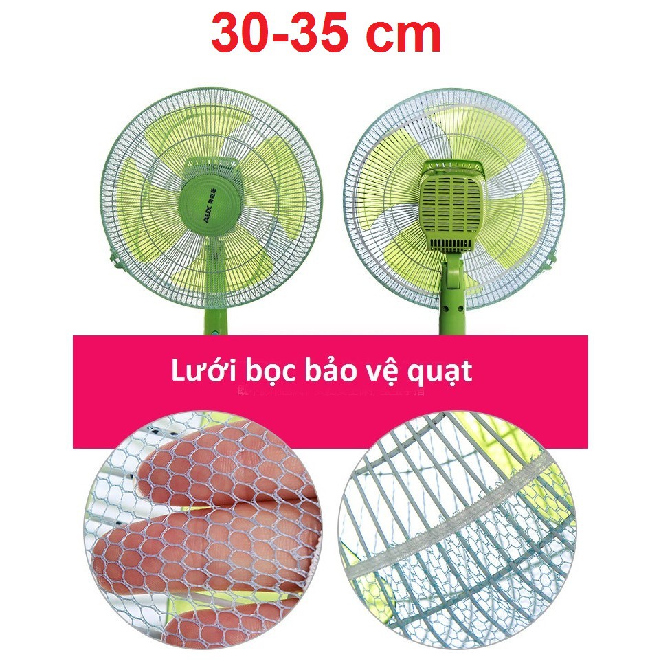 LƯỚI BỌC LỒNG QUẠT AN TOÀN CHO BÉ [Đơn 50k tặng kẹp tóc Hàn Quốc cực xinh]