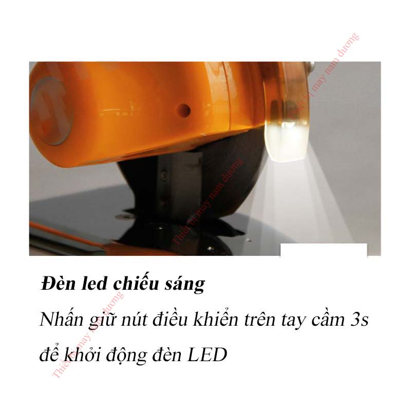 Máy cắt vải cầm tay cao cấp RCS-110 &gt; Máy cắt mini đĩa dao 110 có 5 tốc độ