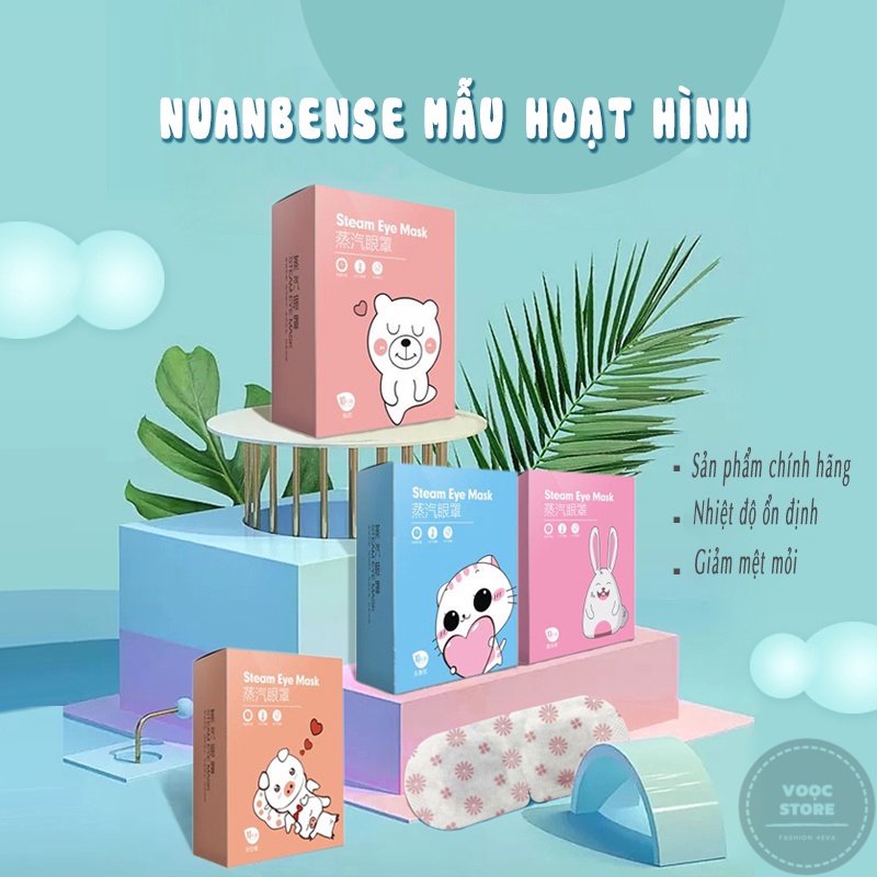 Mặt Nạ Mắt Nóng Thỏ Thư Giãn Giảm Mệt Mỏi Gói 1 Miếng M002