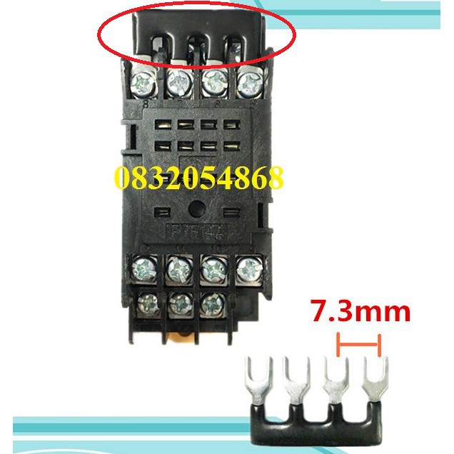 Thanh nối tắt cầu đấu 10P, jum cầu đấu 10P