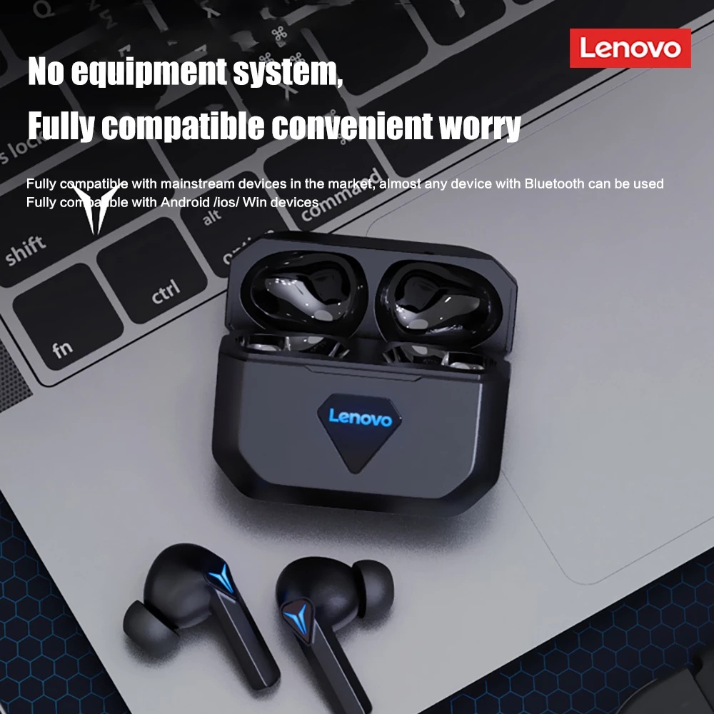 Lenovo GM6 Tai nghe chơi game Bluetooth 5.0 Chất lượng âm thanh HD Giảm tiếng ồn không thấm nước