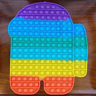 Multi-style stress-relief silicone bubble toy 30cm