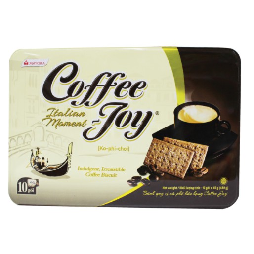 Bánh quy vị cà phê hảo hạng Coffee Joy hộp 450g