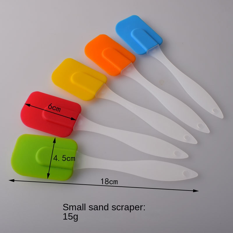 Muỗng silicone Trộn Kem / Bơ Cỡ Nhỏ Tiện Dụng