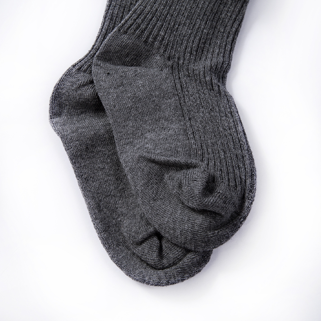 Đôi Tất Cotton Dài Giữ Ấm Dễ Thương Cho Bé Gái