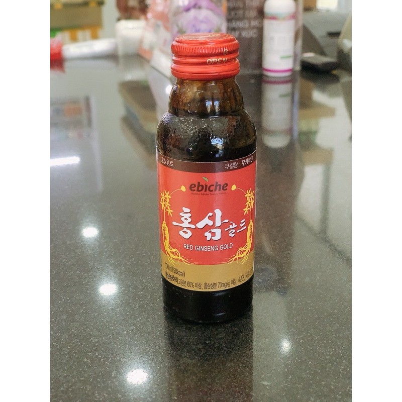 Nước hồng sâm Ebiche Hàn Quốc 1 chai 100ml