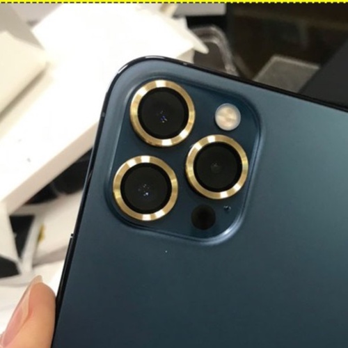 Bộ 3 dán bảo vệ camera cho iPhone 12 Pro Max, 12 Pro, 11 Pro max, dán từng mắt camera