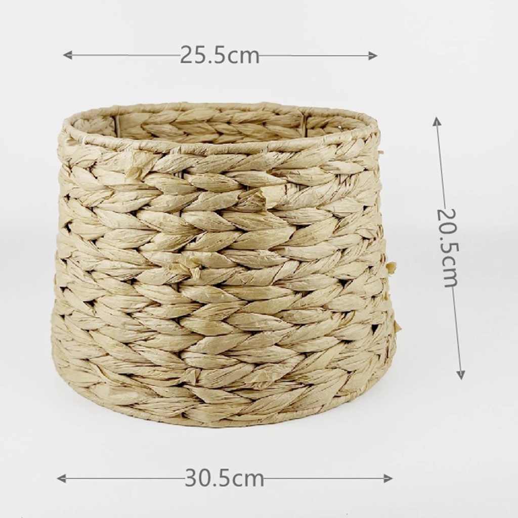 GOGOUP Vỏ Bọc Đèn Treo Trần Nhà Họa Tiết Mây Đan Độc Đáo Trang