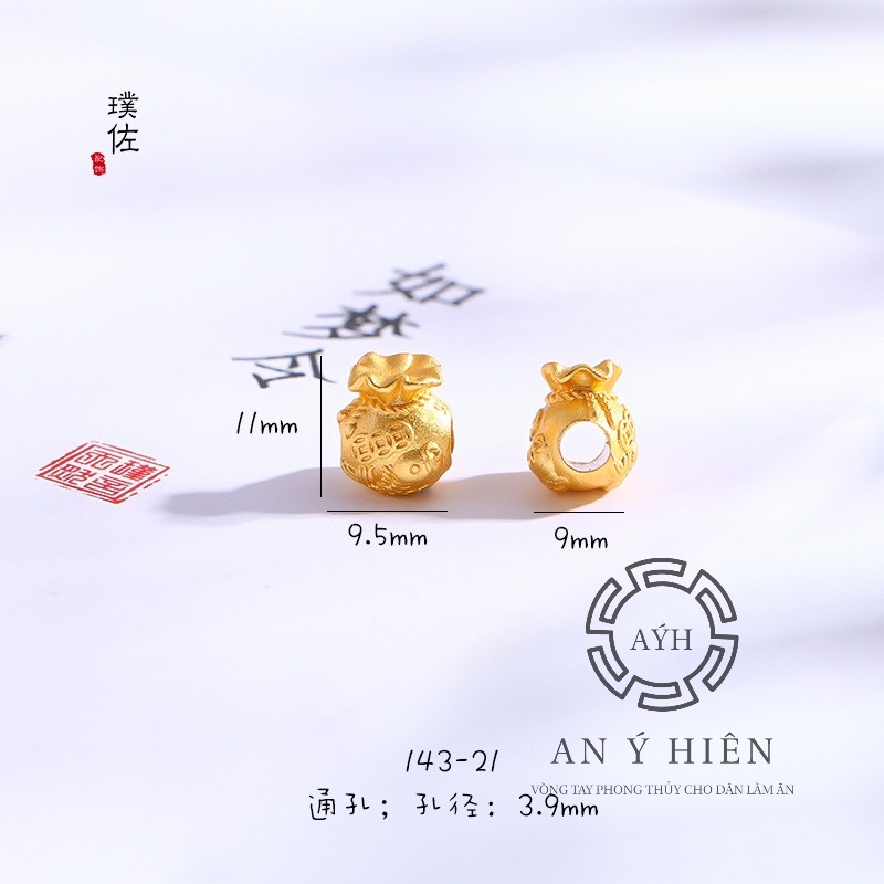 Charm Túi vạn lượng vàng #C322 ( An Ý Hiên)
