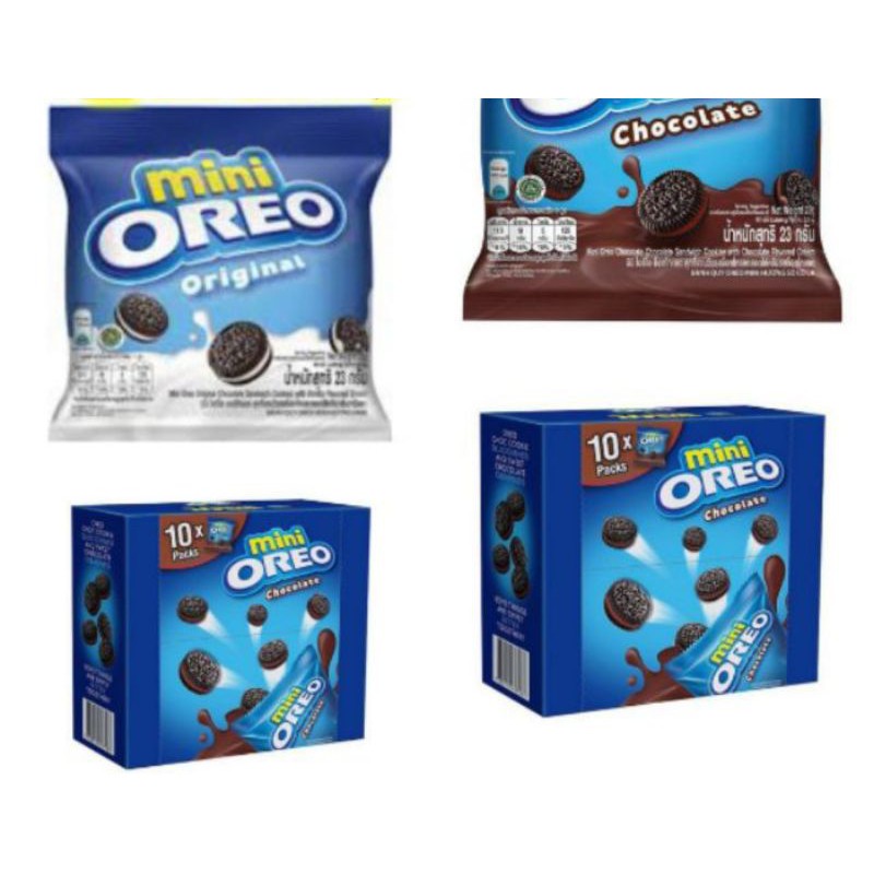 Gói bánh quy Oreo Mini 21g. Hàng nhập khẩu Indonesia. Có đủ vị Vani, Sô