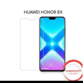 Bộ 2 kính cường lực cho huawei honor 8X tặng ốp dẻo trong suốt