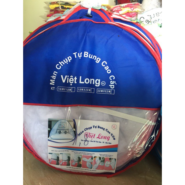 [ Hàng chuẩn ] Màn chụp tự bung cao cấp Việt Long, hàng Việt Nam, chất lượng cao