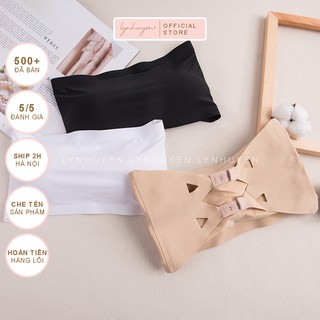 Áo Ngực Bra Không Dây Quây Nữ Su Trơn Lynhuyen - 3 Màu - AB004