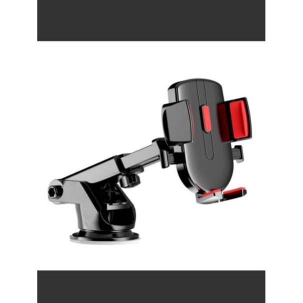 Kẹp điện thoại điện thoại trên ô tô - Góc xoay 360 độ, dùng được cho ô tô và bàn làm việc | BigBuy360 - bigbuy360.vn