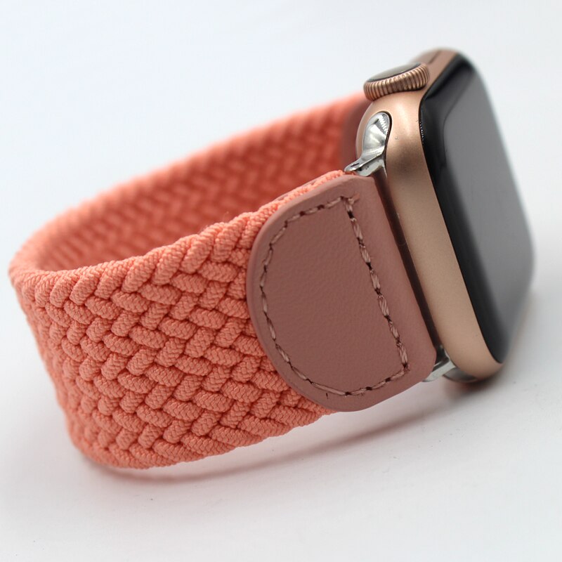 Dây Đeo Nylon Cho Đồng Hồ Thông Minh Apple Watch 6 Se Iwatch Series 7 6 5 4 3 38mm 40mm 42mm 41mm 45mm
