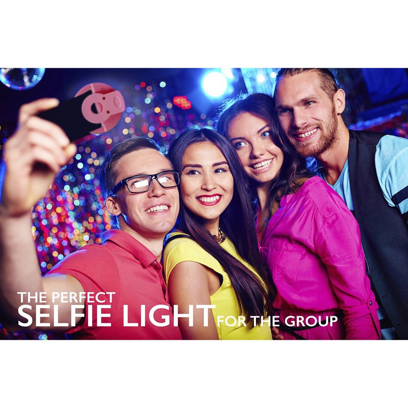 Ánh Sáng Điện Thoại Selfie Đầy Ánh Sáng LED Beauty Live Stream Da Chụp Ảnh Vòng Vòng Đèn Flash RK12 Tùy Chỉnh Bán Buôn