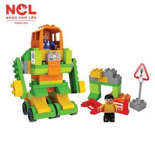 Đồ chơi xếp hình trẻ em nhựa chợ lớn 347 - M1747-LR