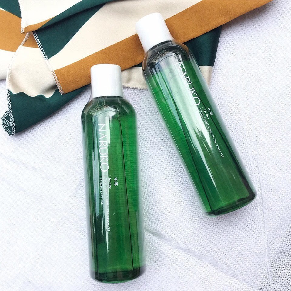 Sữa tắm Naruko Tea Tree Shine Control and Blemish Clear