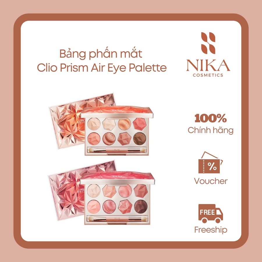 Bảng phấn mắt Clio Prism Air Eye Palette