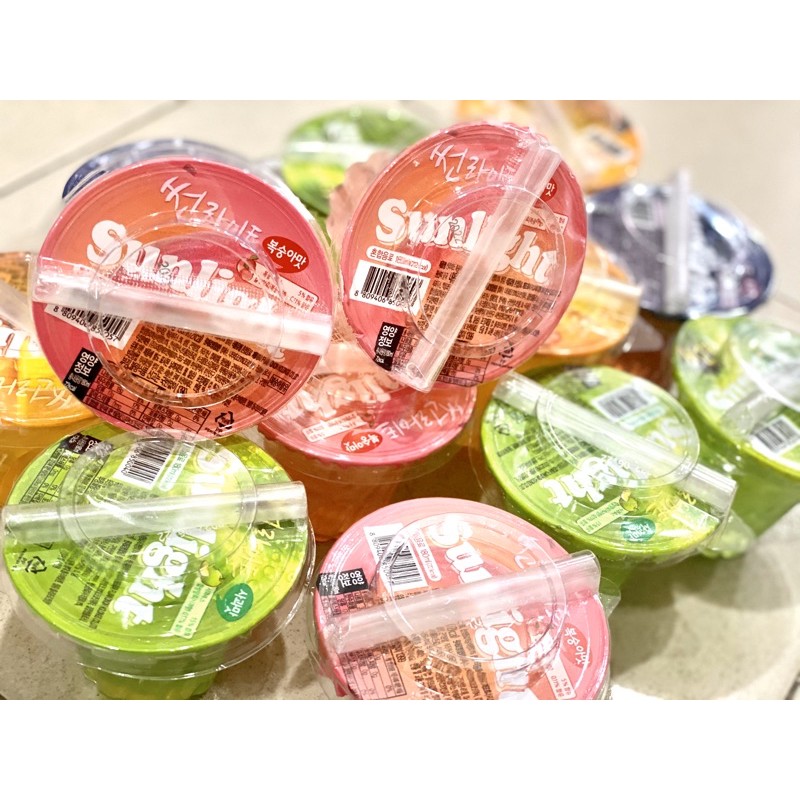 Thạch nước SUNLIGHT Hàn Quốc (Có ống hút)