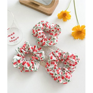 Cột tóc Vải Scrunchies- Dây cột tóc dễ thương nhiều màu