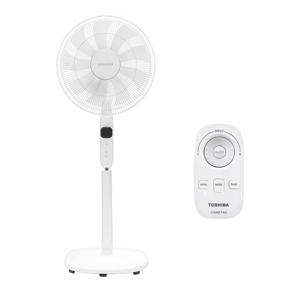 Quạt đứng Toshiba F-LSD10VN - Màu Trắng - Hàng Chính Hãng