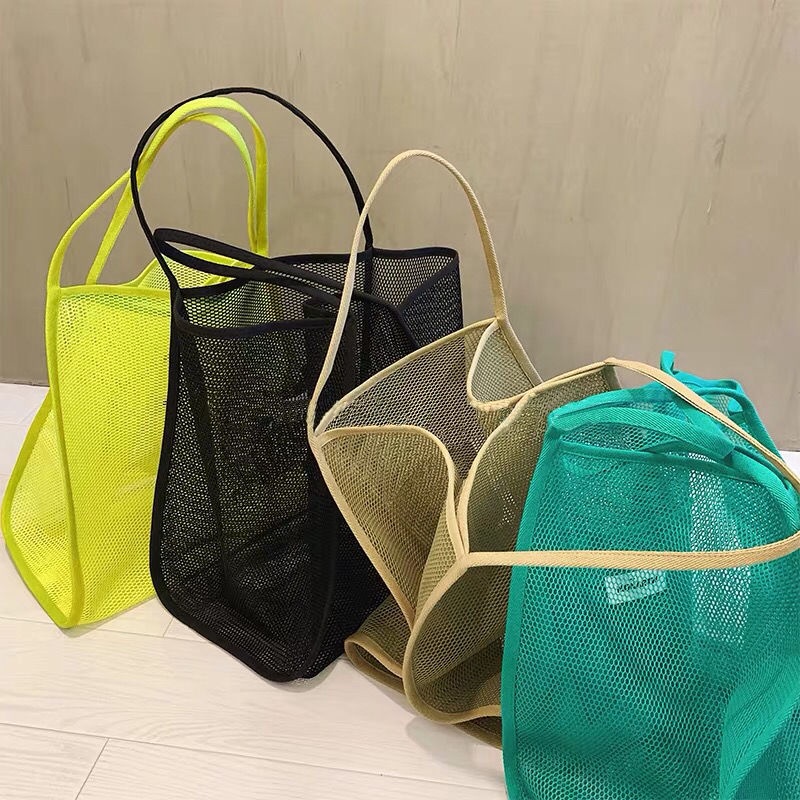 Túi Lưới Đeo Vai Trong Suốt Sức Chứa Lớn 4 Kiểu Lựa Chọn Thời Trang